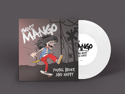 Vinyl album cover album albumcover cool detail illustration mockup punk vector vinyl