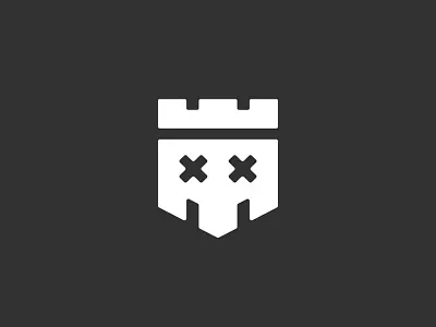 Victorious Failures crown logo skull