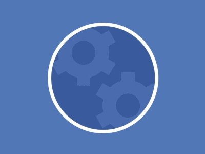 Process - Loading Animation for Mobile cogs illustration man people vector woman