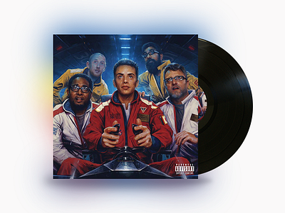 Logic Vinyl album art classic depth digital glow logic material music rap shadow vinyl