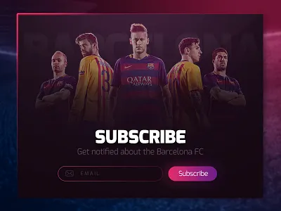 Daily UI 026 - Subscribe 026 challenge dailyui subscribe