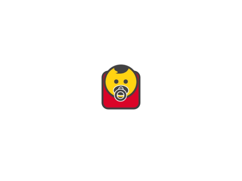 Baby App Icon ae animation app baby design gif icon loop