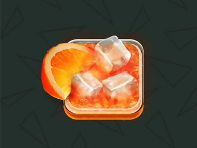 Spritz app icon alcolic app drink icon spritz ui