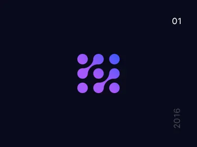 SUPER SECRET PROJECT LOGOTYPE abstract circles fluid logo metaball