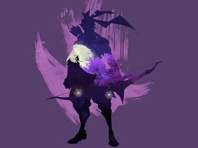 Hanzo dragon geni hanzo overwatch vector watercolor