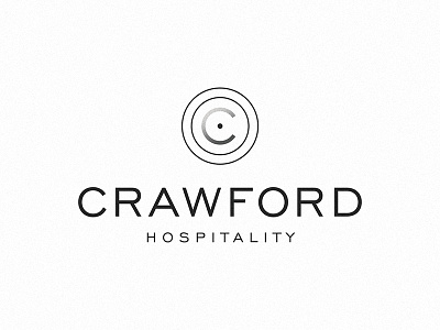 Crawford Hospitality branding c chef food icon identity logo logotype mark