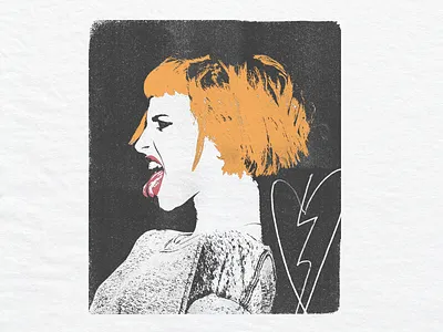 Paramore Heart In A Box apparel design fashion merch paramore punk vintage