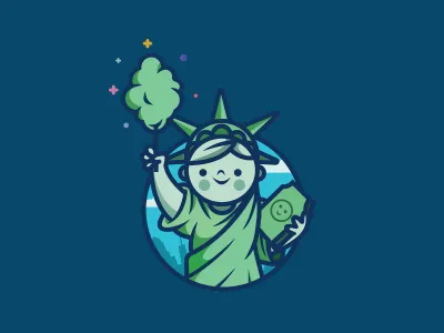 Candy Liberty america candy cottom kids liberty statue
