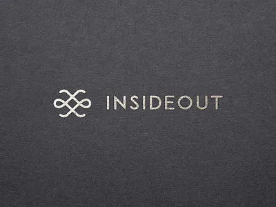 INSIDEOUT brand branding branding agency elegant in inside interior logo mark out outside startup
