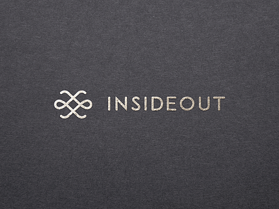 INSIDEOUT brand branding branding agency elegant in inside interior logo mark out outside startup