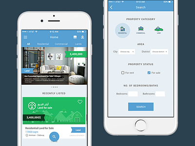 Aqarcircle - Find your Property app commercial home ios land property resident search