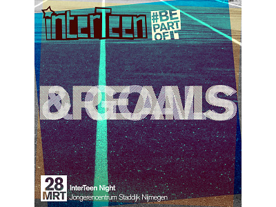 InterTeen - Event artwork akzidenz grotesk artwork event flyer graphic design interteen youth