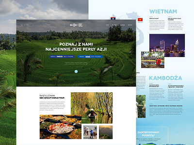 Explore Asia asia clean web webdesign