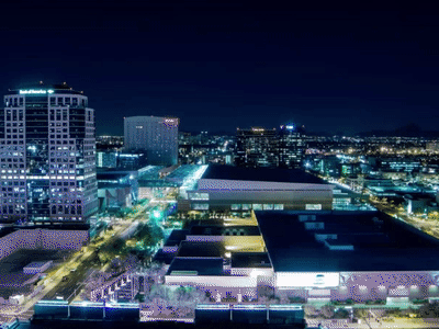 Greater Phoenix Economic Council animation arrow logo