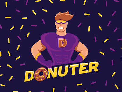 Donuter donut superhero