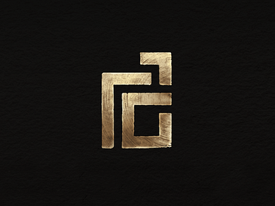 Ready At Dawn Logo branding gold identity logo mark metal monogram rad render texture video game vintage