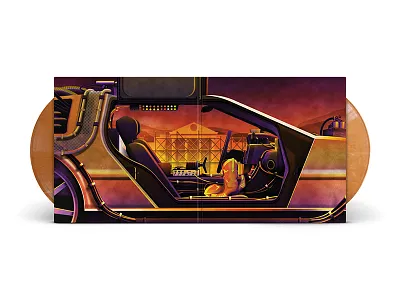 Back To The Future Trilogy Box Set back to the future dan kuhlken delorean dkng hill valley nathan goldman packaging railroad train vinyl western