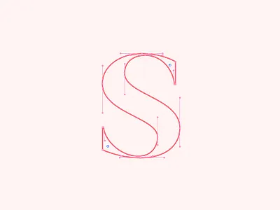 S Handles bezier custom handles s serif type vector