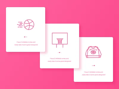 2 Dribbble Invites