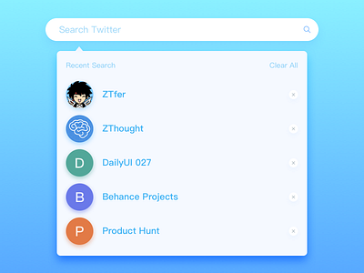 Dailyui 027 Dropdown 027 dailyui dropdown twitter twitter search