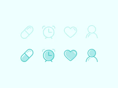 Icon clean compact icon medical