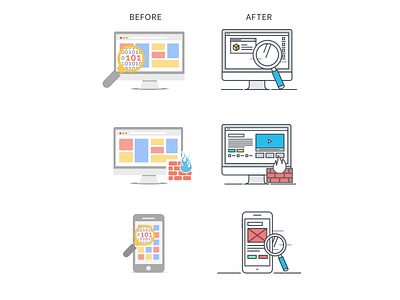 Icons Redesign For Better User Experiences (UX) Design icon designs icon ux icons redesign