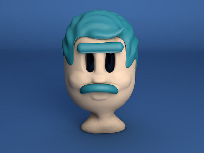 Mr.B character cinema 4d