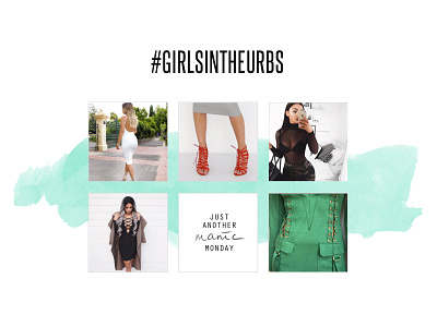 Girls In The Urbs Instagram feed api aqua blowkiss fashion feed girls instagram kiss lipstick logo teal urban