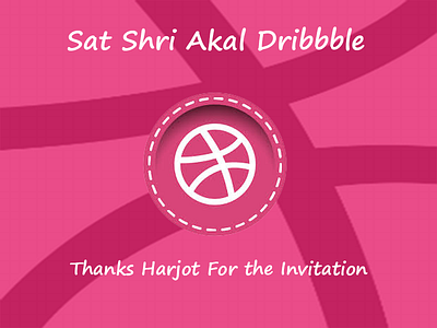 Thanks to Harjot ! first shot invitation thanks