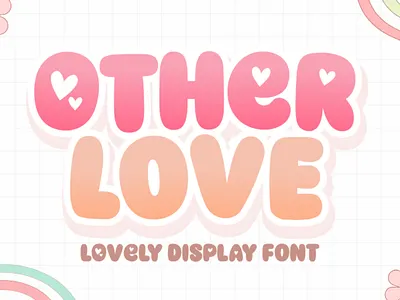 other love font event fonts hand lettering