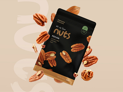 We so love NUTS design inspiration photoshop