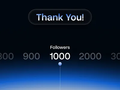 100 followers! 🎉 100 1000 design dribbble dribbble followers followers graphic design note thank thank you thank you for thank you note thanks ui webflow