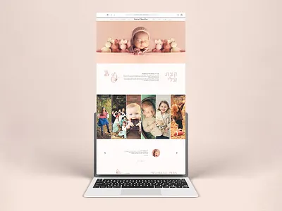 Photographer Site design ui ux