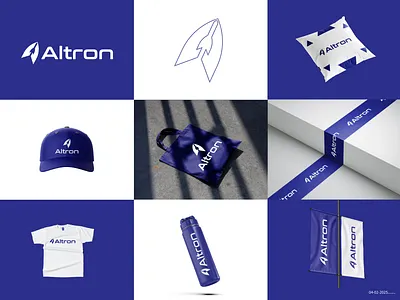 Altron Logo and Brand Identity Design a marklogo branding businesslogo design fintechlogo lettermarklogo logo logobranding logodesign logodesigner logonew logotype modernlogo monogramlogo techlogo