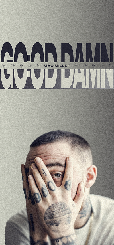 GO:OD DAMN-Mac Miller mac miller minimal music noise poster wallapaper