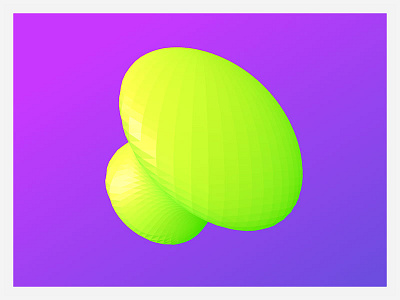 Experiment #3 The BLOB! blob code creative design digital pixels program tech threejs