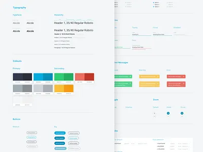 Dashboard UI Style Guide app dashboard design flat styleguide ui user experience user interface ux web web design