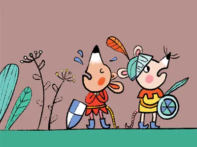 The Warriors animal childrens book childrens illustration fairytale illustration kidlitart kids illustration mouse