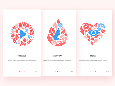 Onboarding app babycare discover onboarding video