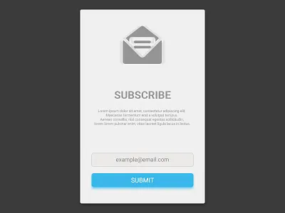 Daily Ui 026 026 daily design interface subscribe ui
