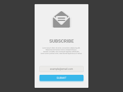 Daily Ui 026 026 daily design interface subscribe ui