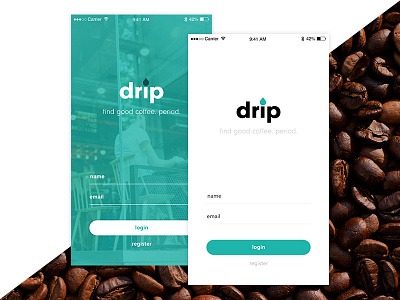 Daily UI :: 001 - Sign Up app dailyui login signup