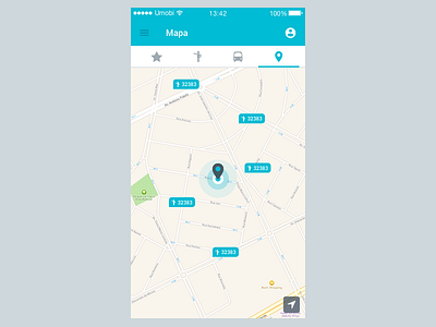 Gynbus - Map favorite gynbus map material design screen