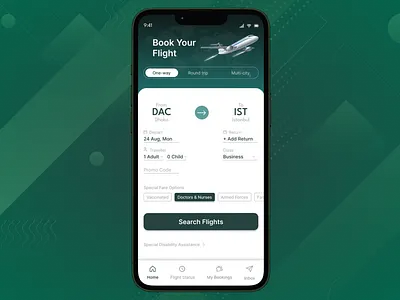 Flight Booking App appdesign bookingapp cleandesign creativedesign dailyui designinspiration dribbble flightbooking minimaldesign mobileapp mobileui productdesign travelapp ui uidesign uiuxdesigner userexperience userinterface ux uxdesign