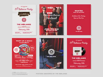 The Noolands - Posters brand music posters print the noolands typography