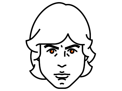 Luke Skywalker A New Hope geometrick hero jedi lines luke skywalker star wars thick lines vector