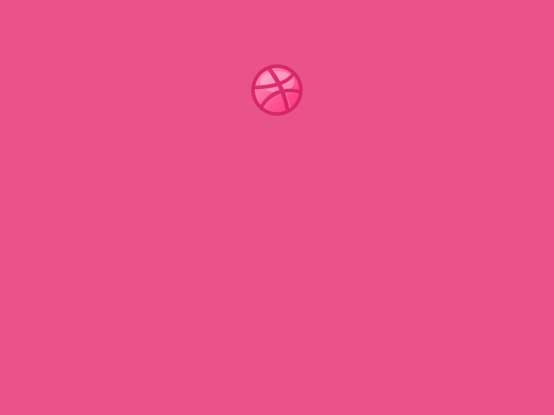 Hello Dribbble 2d animation first gif hello jump