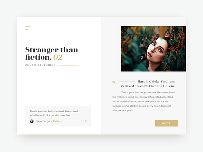 Online Book UI business clean minimal minimalism minimalistic portfolio smart