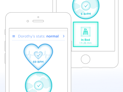 Health & Activity Tracking design health sketch tracker ui