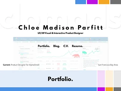 Personal Portfolio - Hero branding header hero mockup opacity redesign responsive sketch transparency update web